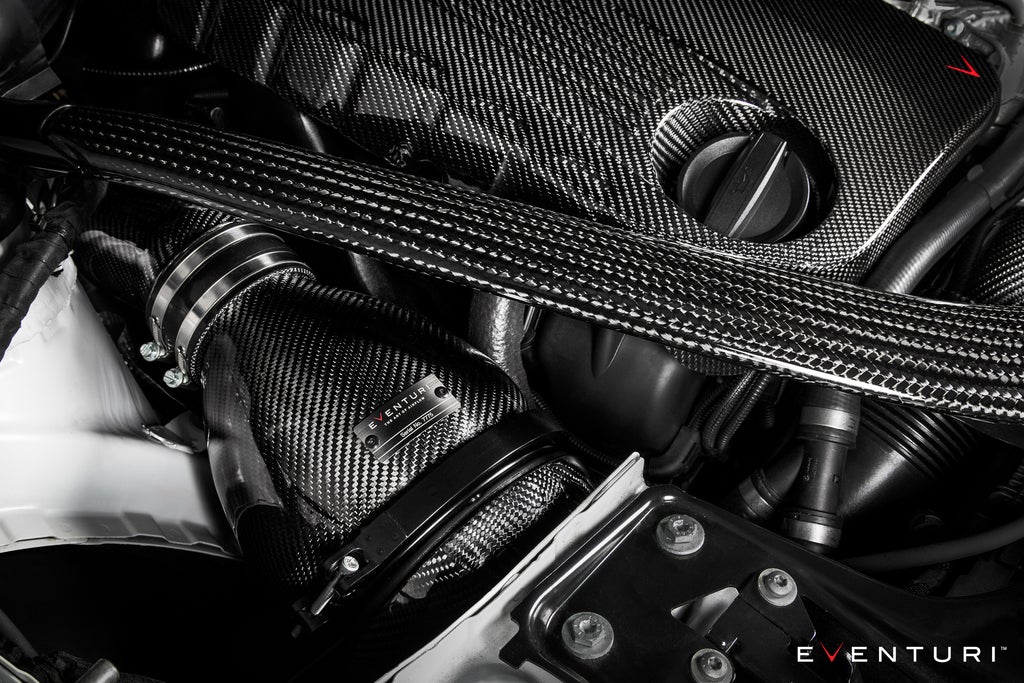 Eventuri BMW F87 M2 Competition / M2 CS S55 Black Carbon Intake System EVE-M2C-CF-INT – image 4