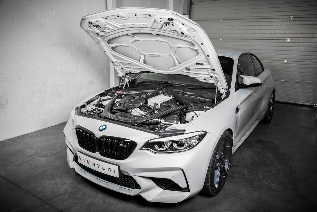 Eventuri BMW F87 M2 Competition / M2 CS S55 Black Carbon Intake System EVE-M2C-CF-INT – image 10