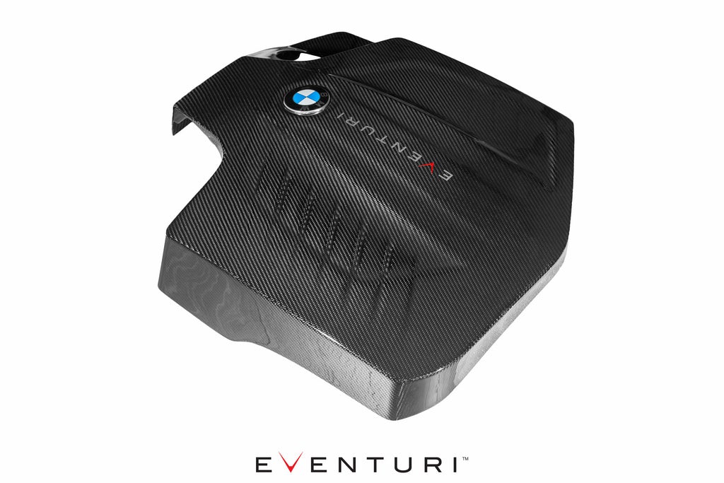 Eventuri BMW F-Chassis N55 Black Carbon Engine Cover EVE-N55-CF-ENG – image 2