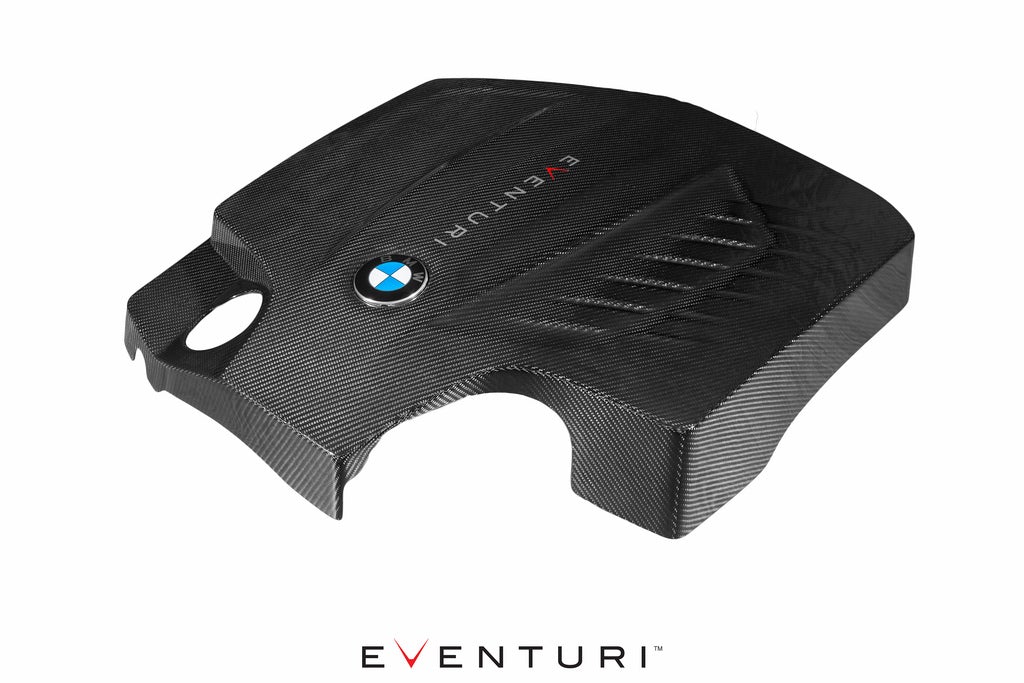 Eventuri BMW F-Chassis N55 Black Carbon Engine Cover EVE-N55-CF-ENG – image 3