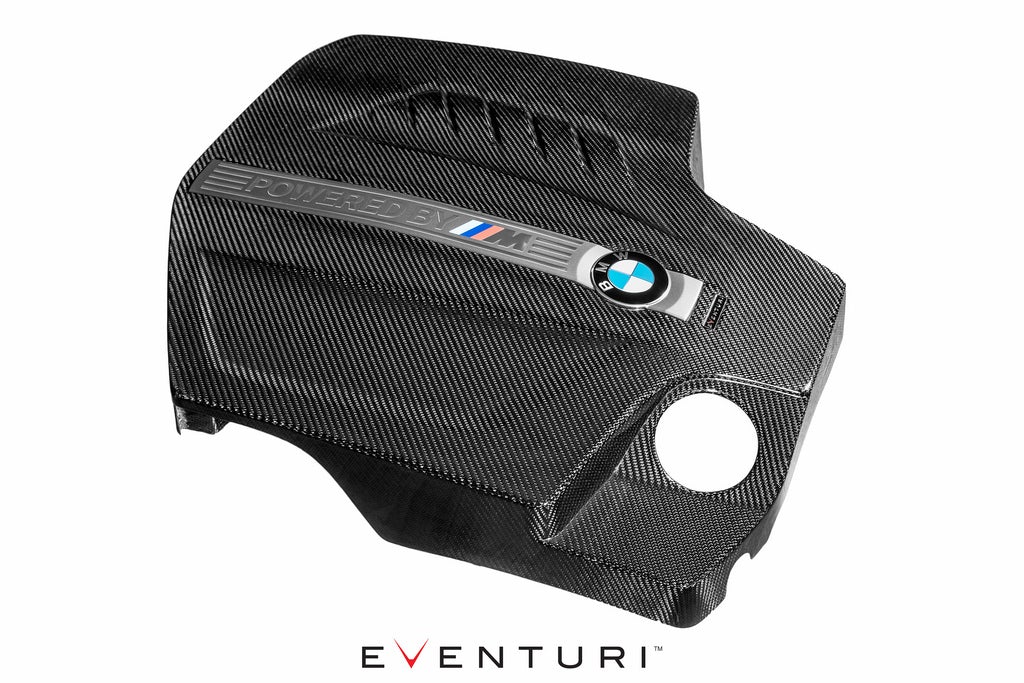 Eventuri BMW F87 M2 N55 Black Carbon Engine Cover EVE-N55-M2-ENG – image 2