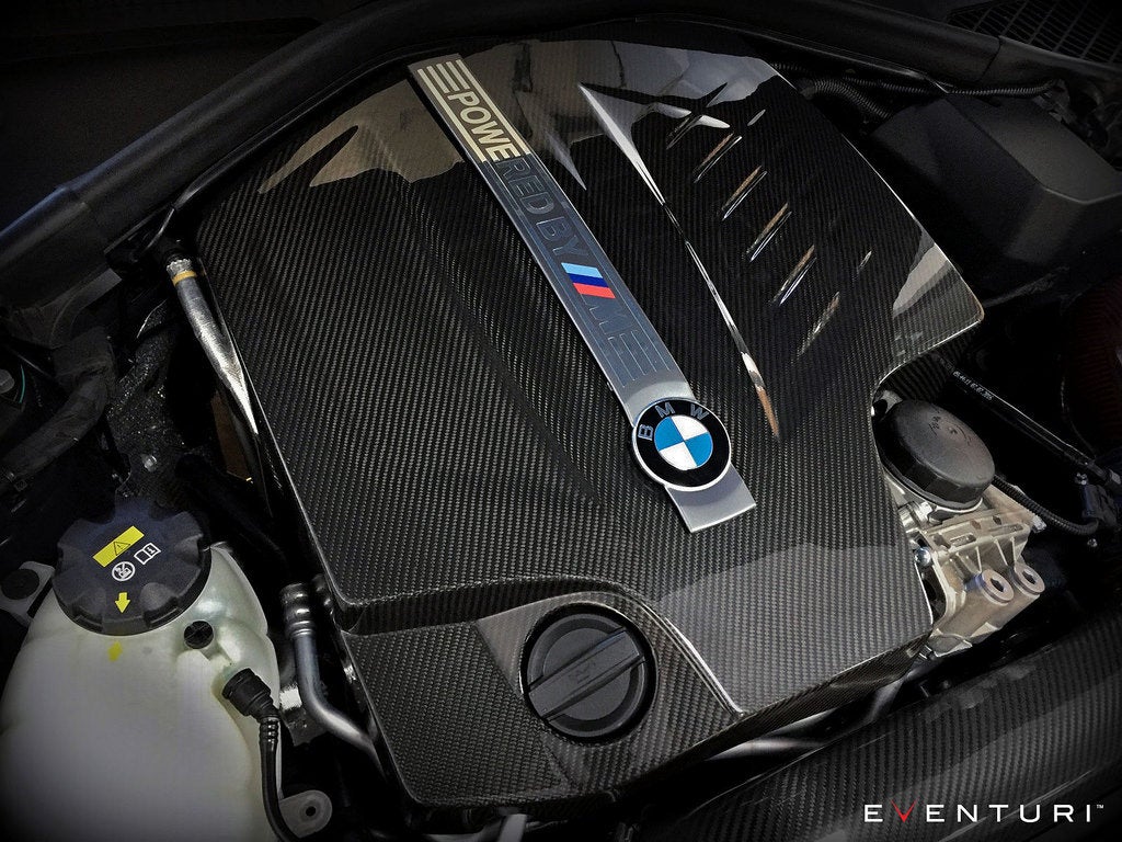 Eventuri BMW F87 M2 N55 Black Carbon Engine Cover EVE-N55-M2-ENG – image 3