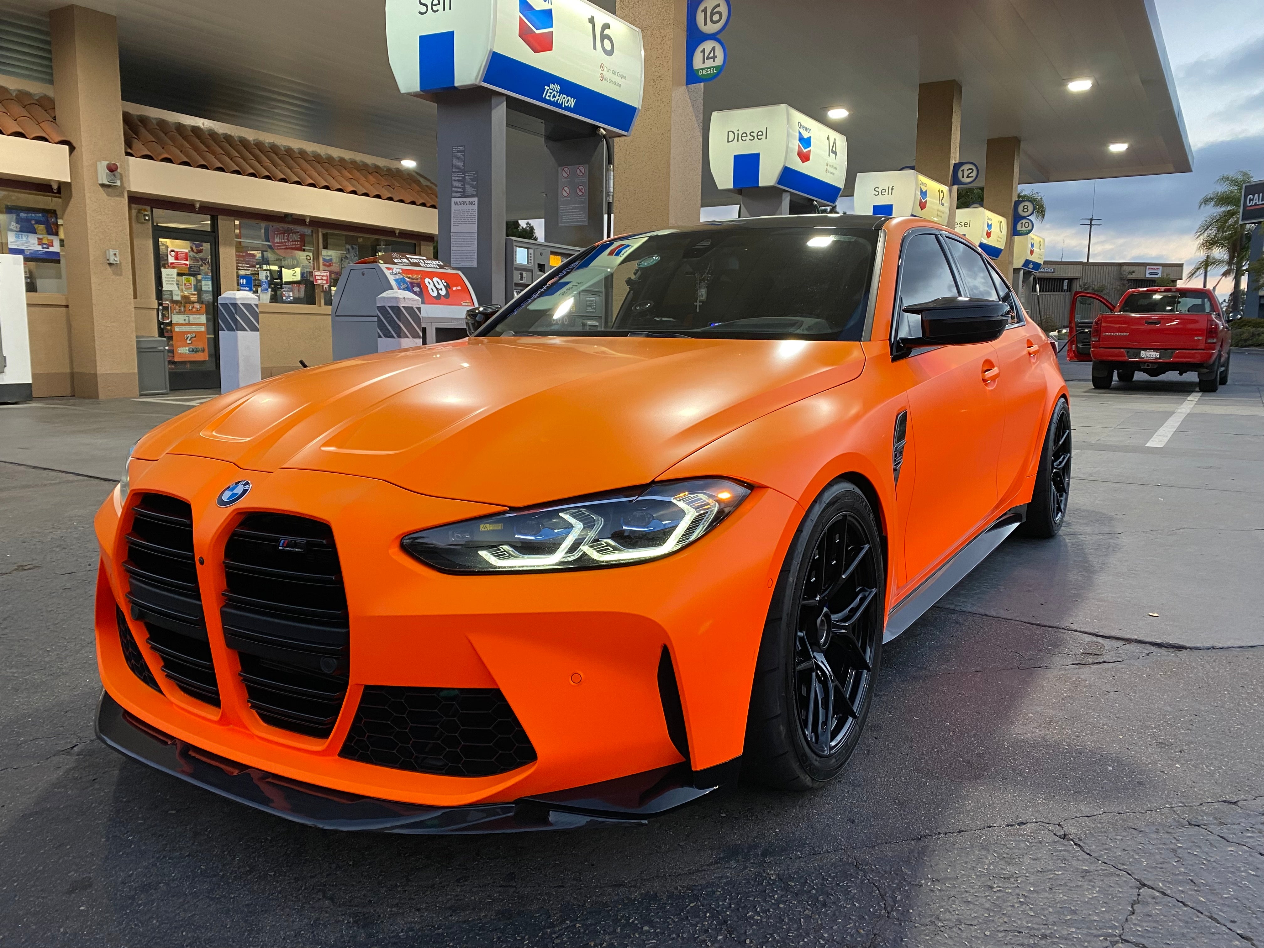 Stradale Design BMW G8x M3/M4 GTS Carbon Fiber Front lip – image 2