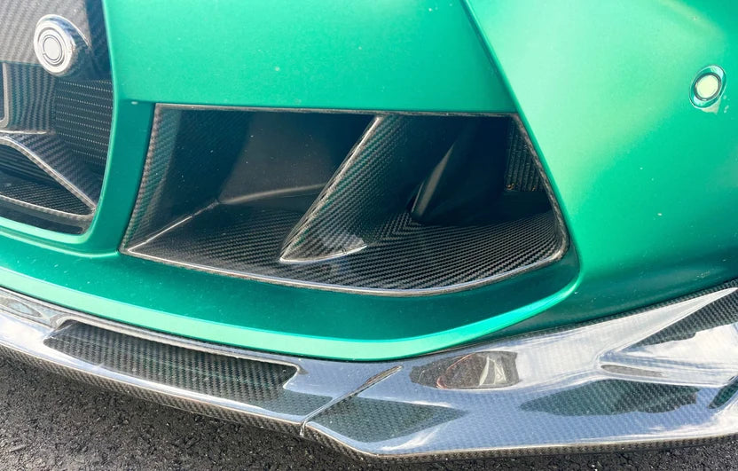 2020-2025 BMW M3 (G80) / M4 (G82 / G83) Performance Inspired Dry Carbon Aero Vent Trim (Pair) – image 3