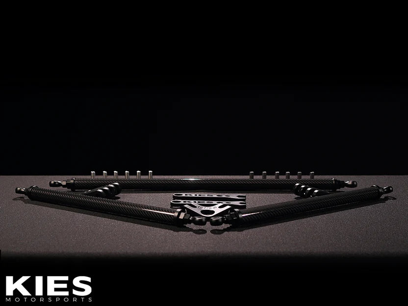 KIES Executive Line G8x S58 Carbon Fiber Strut Brace | G80, G81 M3, G82, G83 M4, G87 M2 – image 3