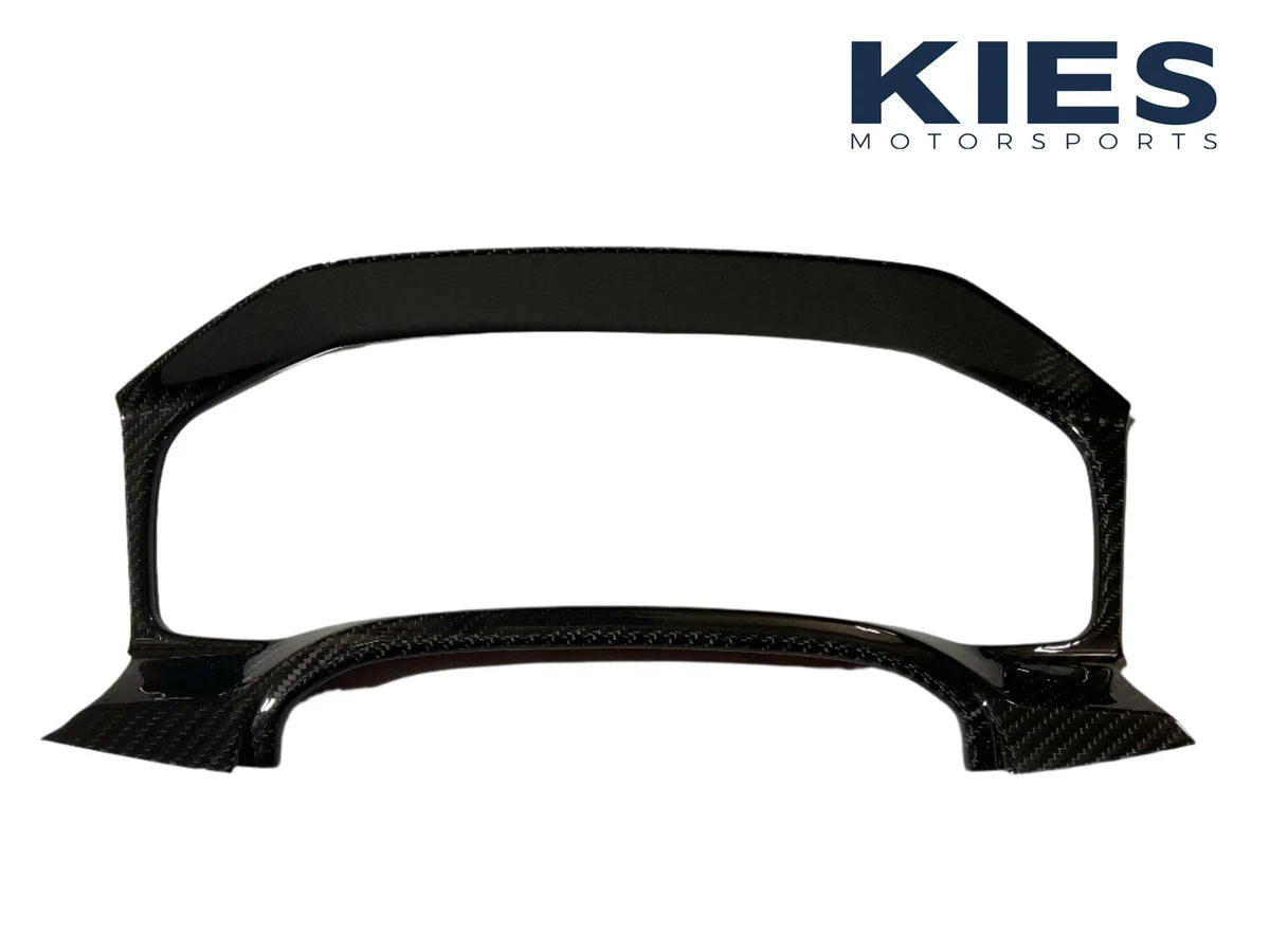 Kies Carbon G8X Dry Carbon Fiber Gauge Cluster Surround Trim