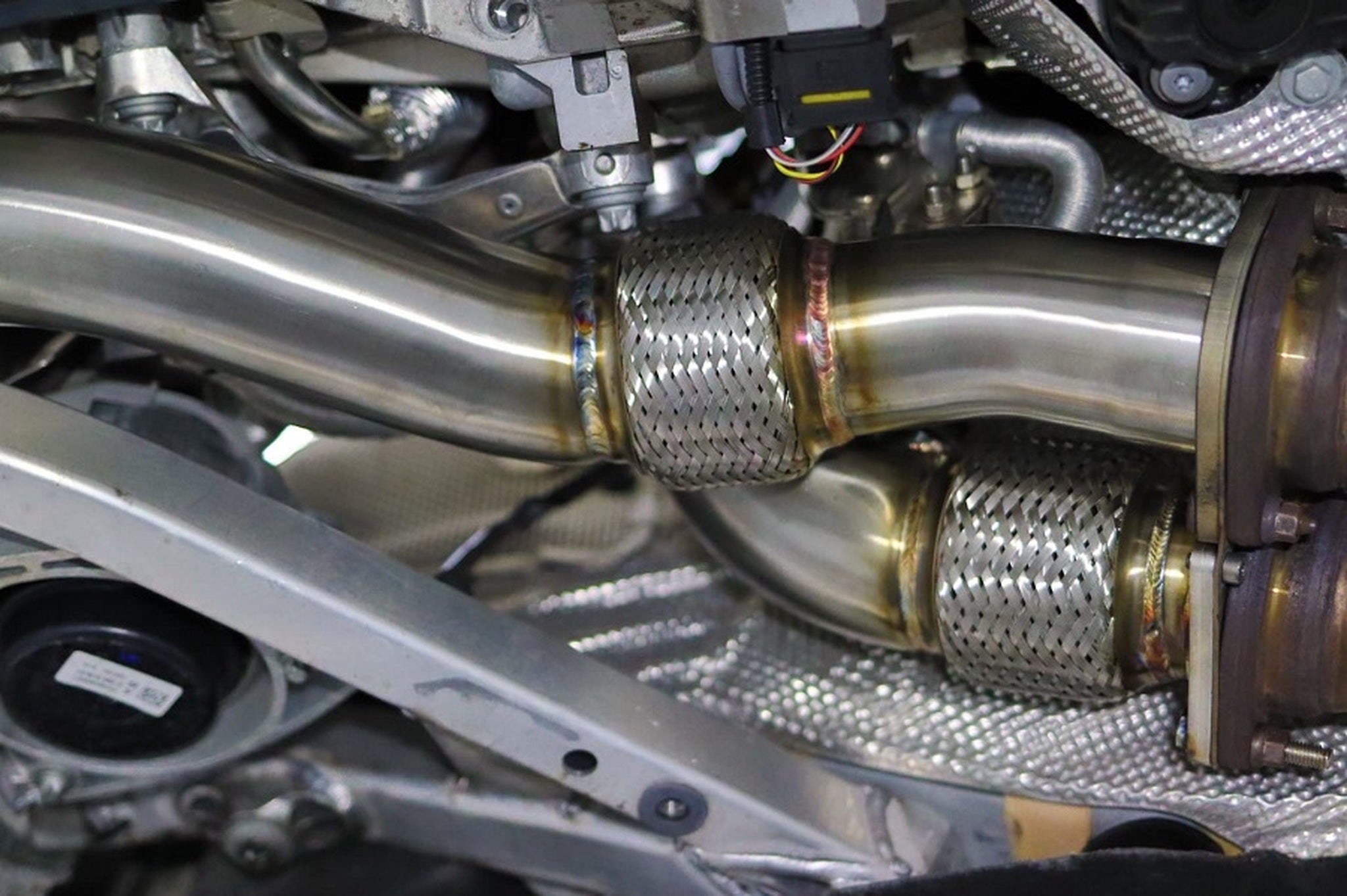 MAD BMW S55 DOWNPIPES M2C M3 M4 W/ FLEX SECTION 004 – image 6