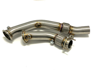 MAD BMW S55 DOWNPIPES M2C M3 M4 W/ FLEX SECTION 004