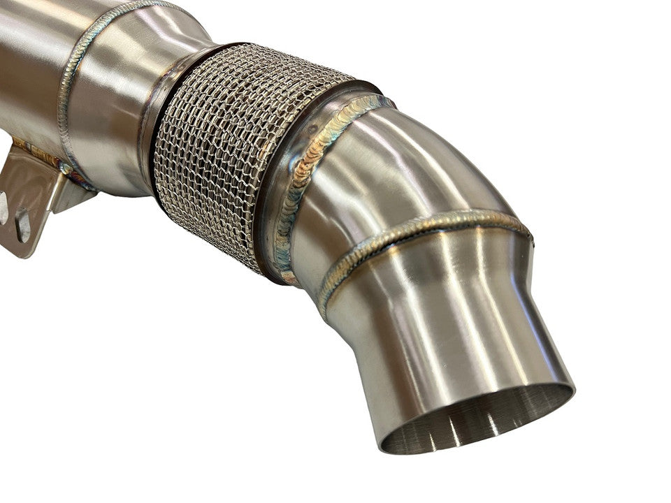 MAD B58 V2 4.5" Downpipe W/ Bracket BMW F, G Chassis & Supra MAD-007 – image 4