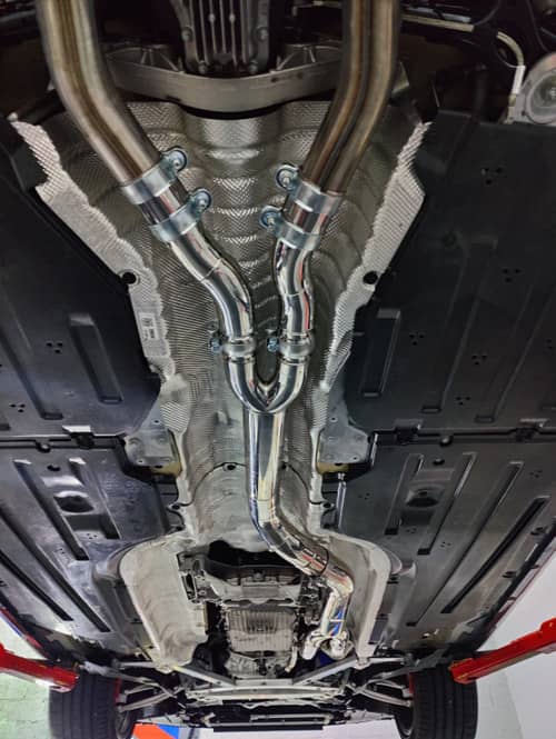 MAD BMW G8x M3 M4 S58 Single Midpipe (Brace Included) MAD-048 – image 10