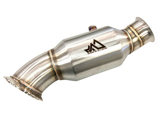 MAD N55 Catted Downpipe BMW M135 M235 M2 335 435 4.0" MAD-053 – image 3