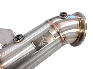 MAD B58 4.5" Catted Downpipe W/ Bracket BMW F, G Chassis & Supra MAD-056