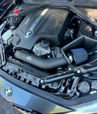 MAD BMW F3x N55 M135 M235 M2 335 435 High Flow Air Intake W/ Heat Shield MAD-057 – image 4