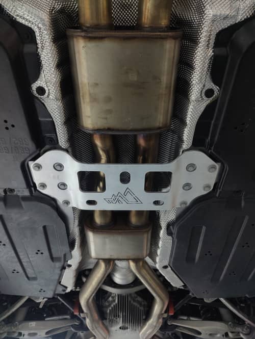 MAD BMW G8x M3 M4 S58 Resonated Single Midpipe (Brace Included) Mad-5059 MAD-059 – image 6