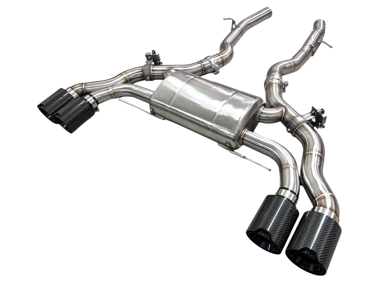 MAD BMW X3M X4M F97 F98 Axle Back Exhaust MAD-091