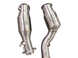 MAD BMW S58 Catted Downpipes M2 M3 M4 G87 G80 G82 G83 W/ No CEL Guarantee & Flex Section – image 4