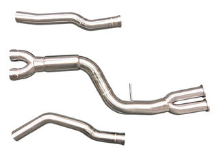 MAD BMW F87 M2C S55 Single Midpipe Resonated W/ Brace – image 2