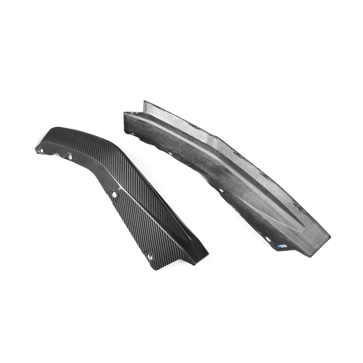 R44 MHC PLUS BMW G80 M3 OEM STYLE REAR SIDE DIFFUSER CORNER REPLACEMENTS IN PRE PREG CARBON FIBRE – image 5