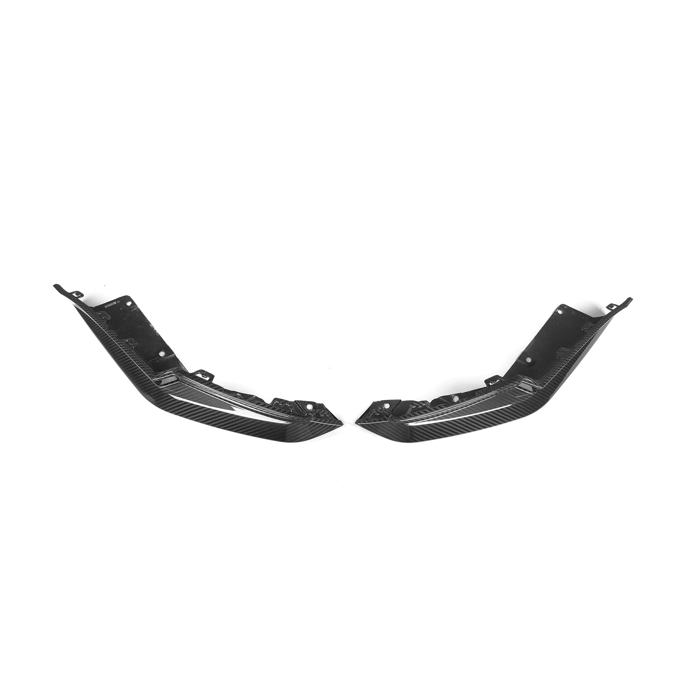 R44 MHC PLUS BMW G80 M3 OEM STYLE REAR SIDE DIFFUSER CORNER REPLACEMENTS IN PRE PREG CARBON FIBRE – image 6