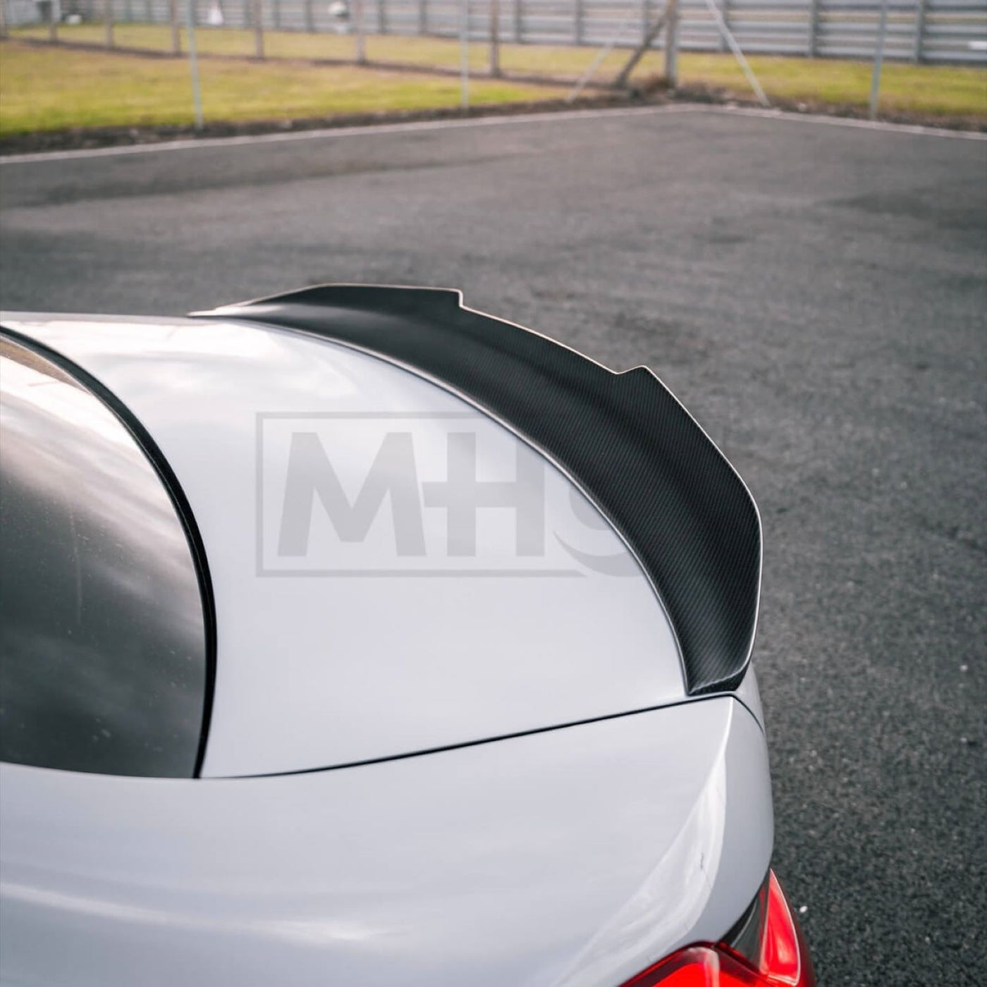 R44 BMW G80 M3 Ducktail Style Spoiler In Pre-Preg Carbon Fibre – image 2