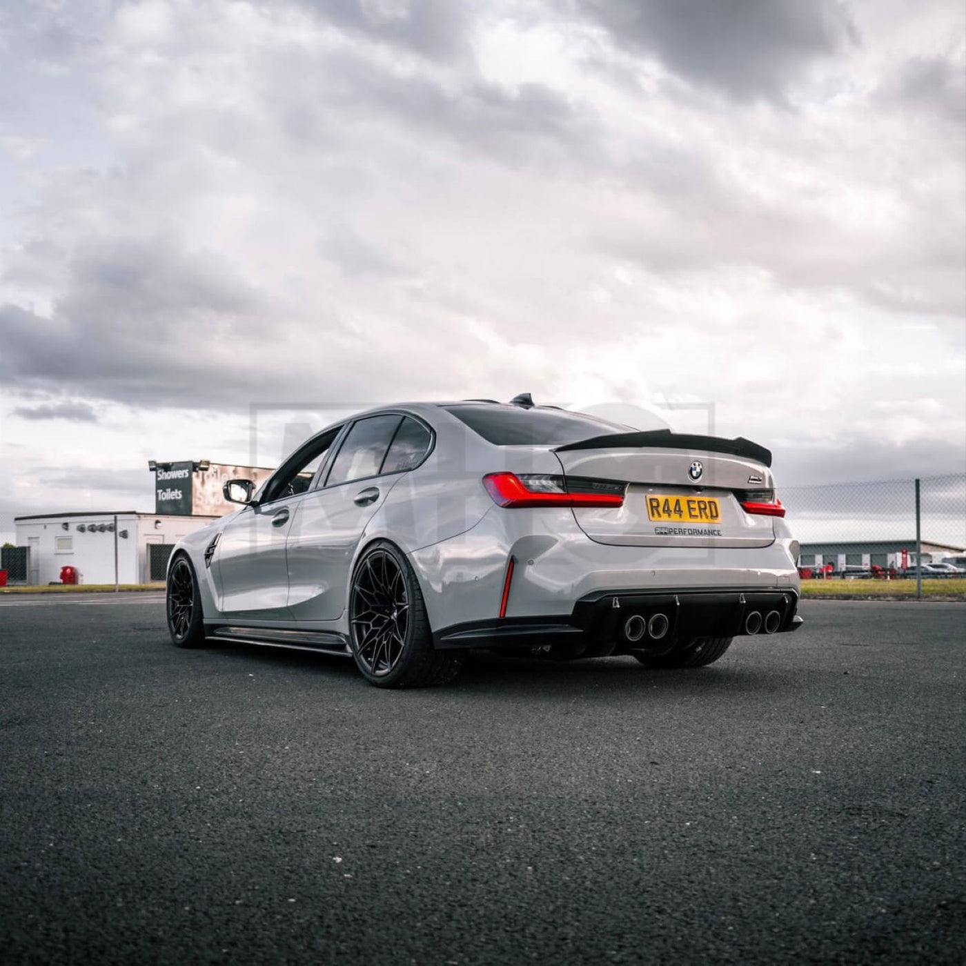 R44 BMW G80 M3 Ducktail Style Spoiler In Pre-Preg Carbon Fibre – image 3