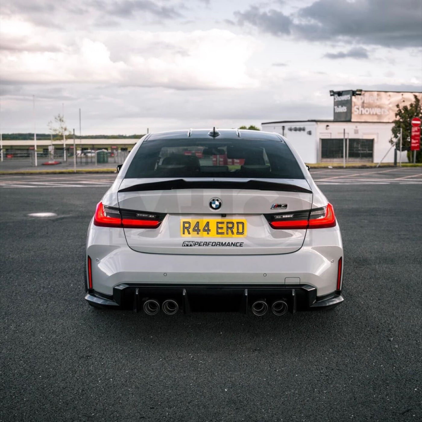 R44 BMW G80 M3 Ducktail Style Spoiler In Pre-Preg Carbon Fibre – image 4