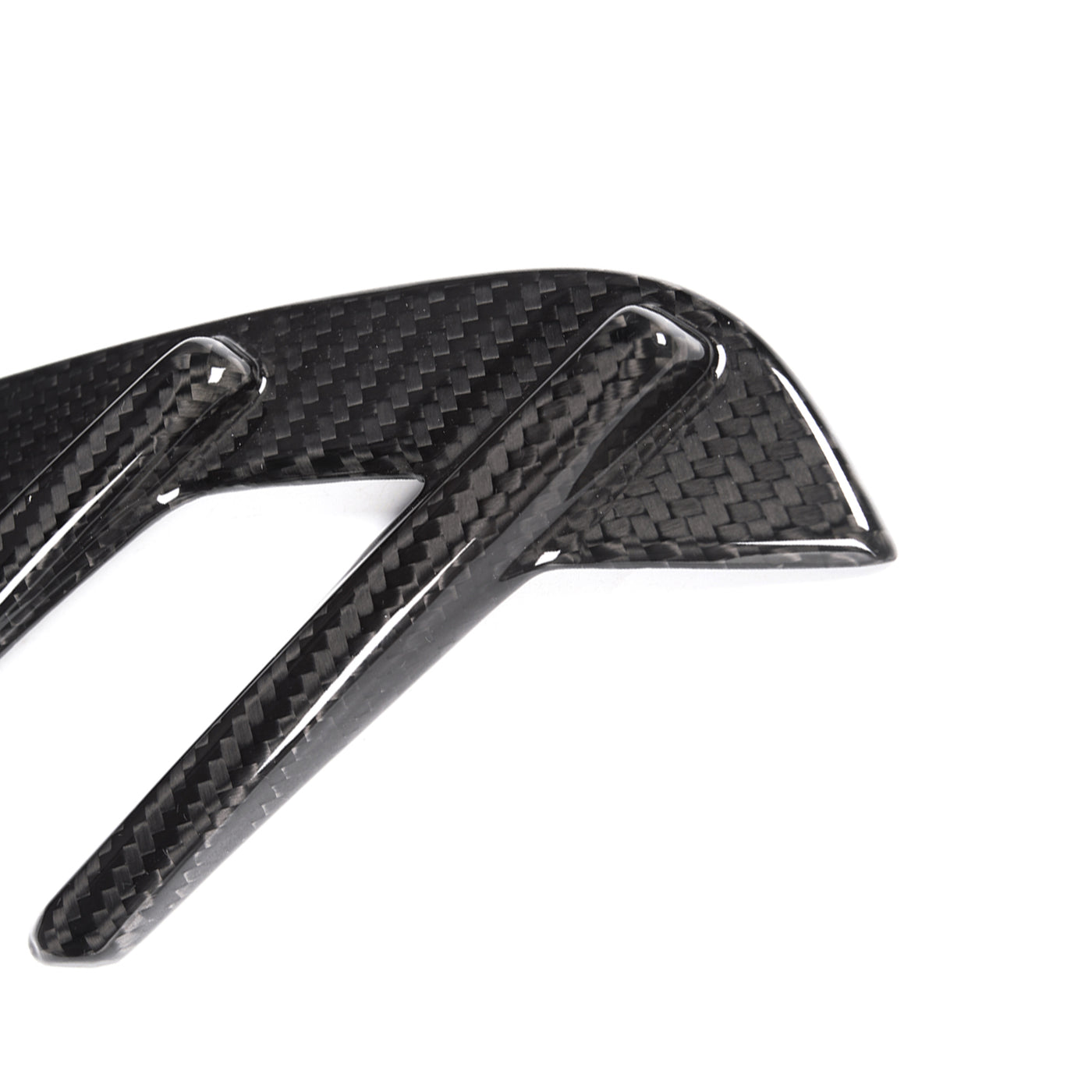 R44 MHC PLUS BMW G80 M3 PRE PREG CARBON FIBRE SIDE FENDER BADGE COVER – image 3