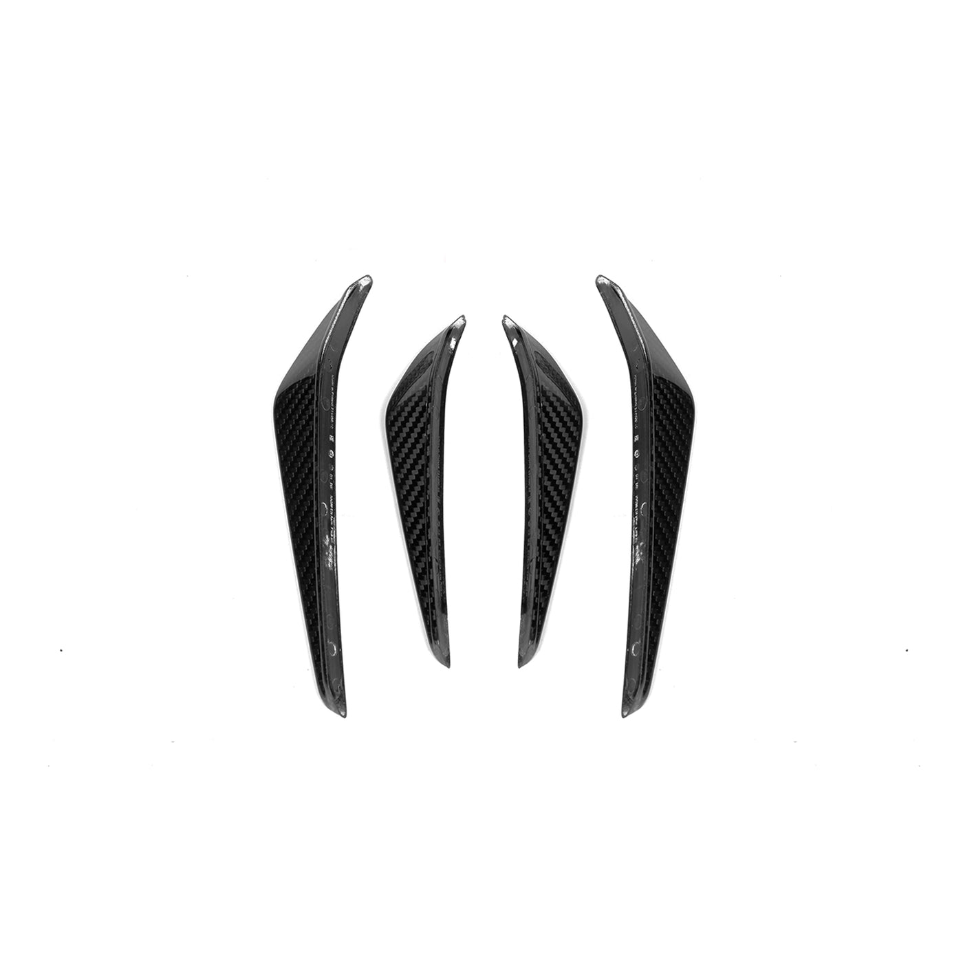 R44 MHC PLUS BMW G8X G80 M3 / G82 M4 PERFORMANCE STYLE CANARDS IN PRE-PREG CARBON FIBRE – image 3