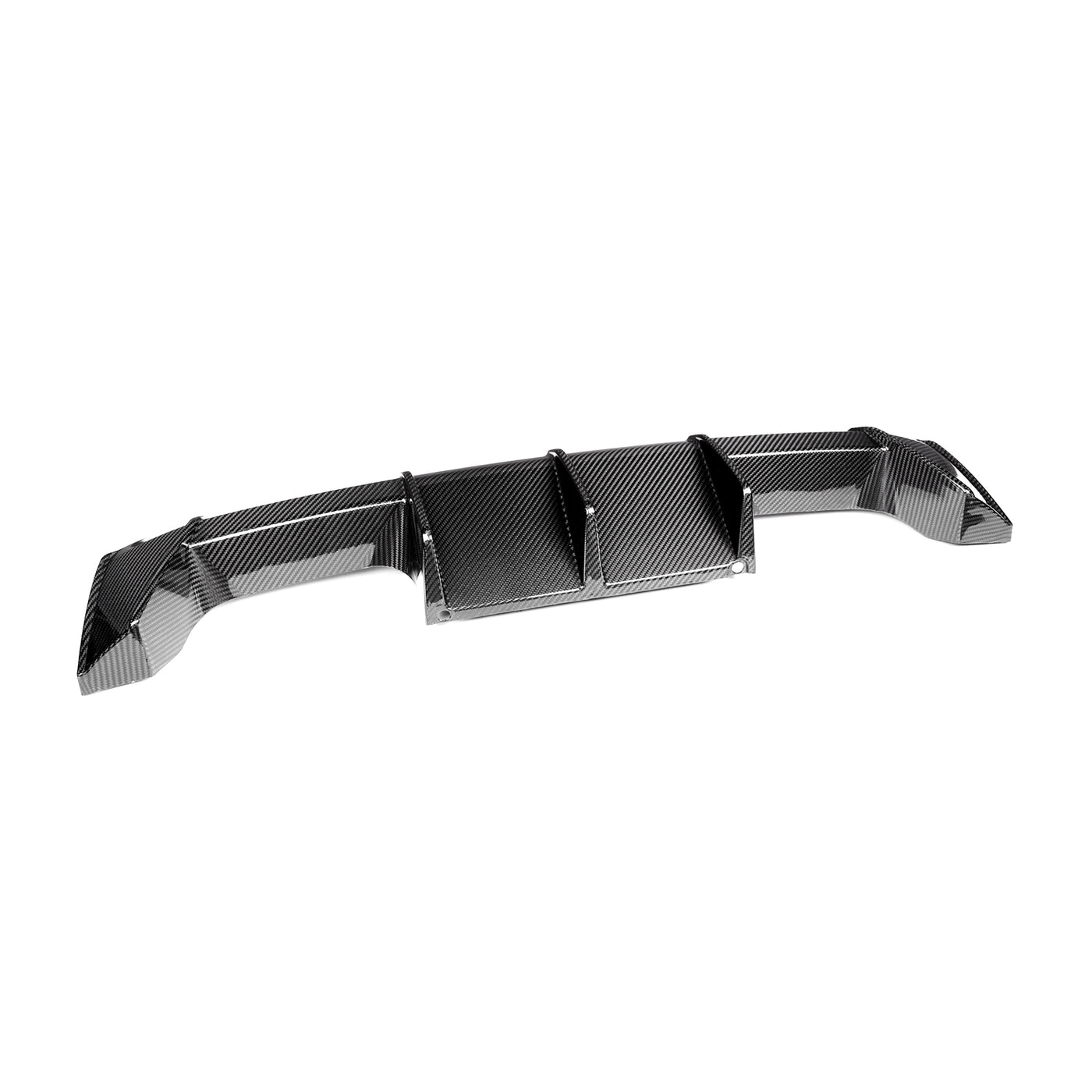 R44 MHC PLUS BMW G8X G80 M3 & G82 M4 PERFORMANCE STYLE REAR DIFFUSER IN PRE PREG CARBON FIBRE – image 5