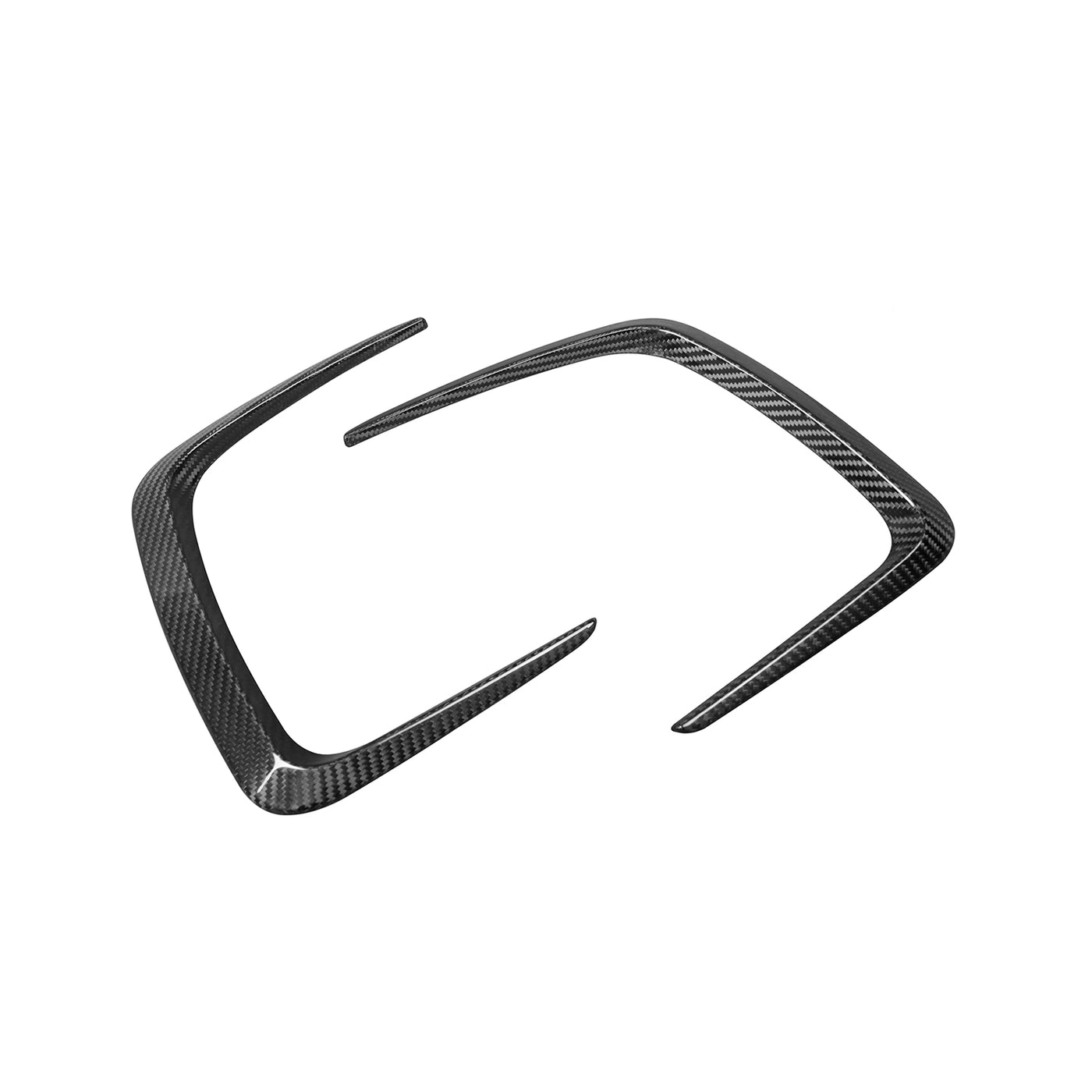 R44 MHC PLUS BMW G8X G80 M3 / G82 M4 X STYLE HOOD VENT TRIMS IN PRE-PREG CARBON FIBRE – image 3