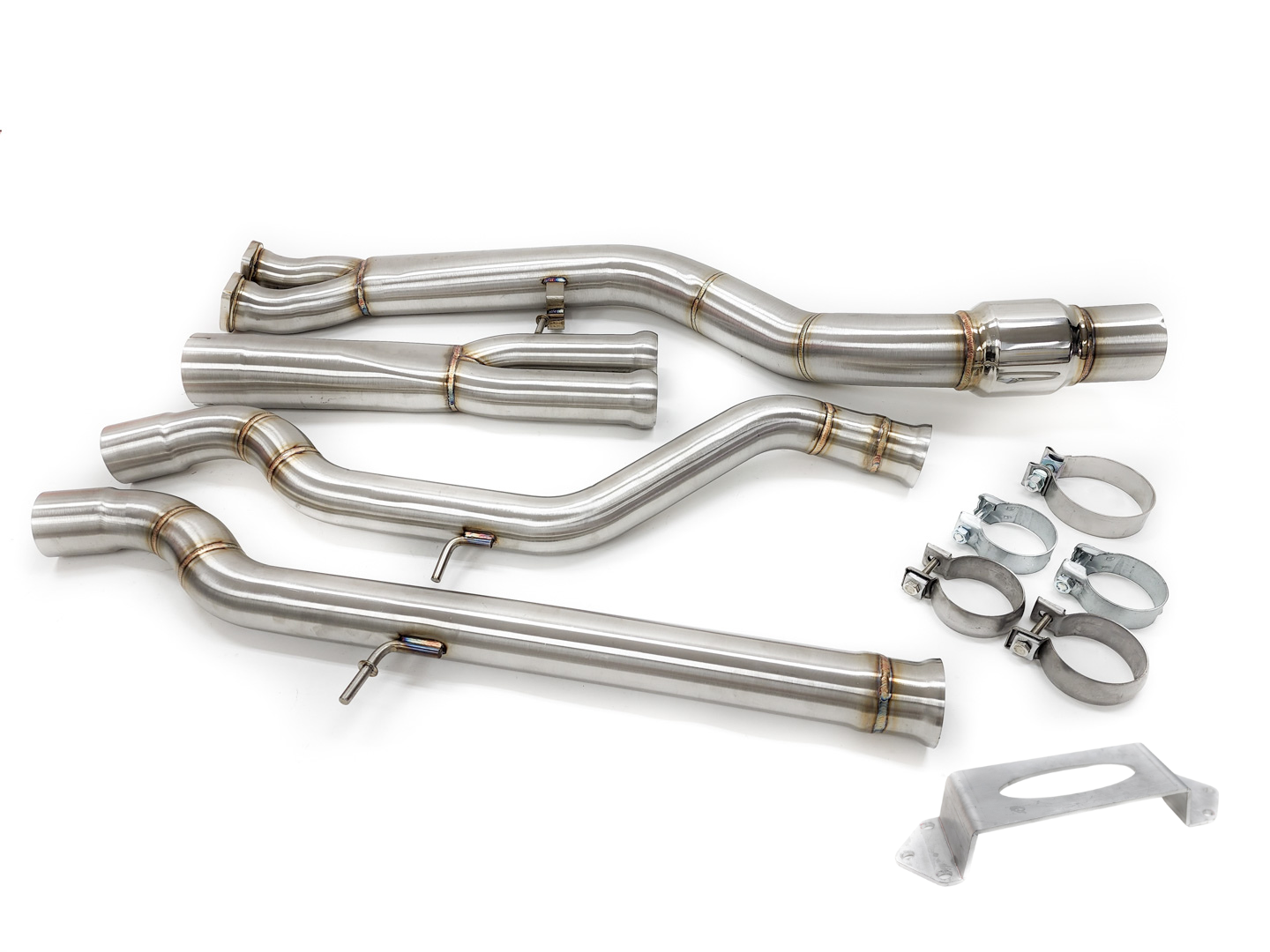ARM Motorsports BMW S55 MIDPIPE UPGRADE - 3.5" RESONATED S55MID