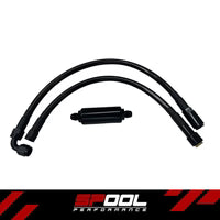 SPOOL PERFORMANCE BMW [N54/N55] E9X/E8X/E6X HIGH PERFORMANCE STAINLESS STEEL 10 MICRON IN-LINE FILTER UNIT SP-BM-10MFIL-1 – image 3