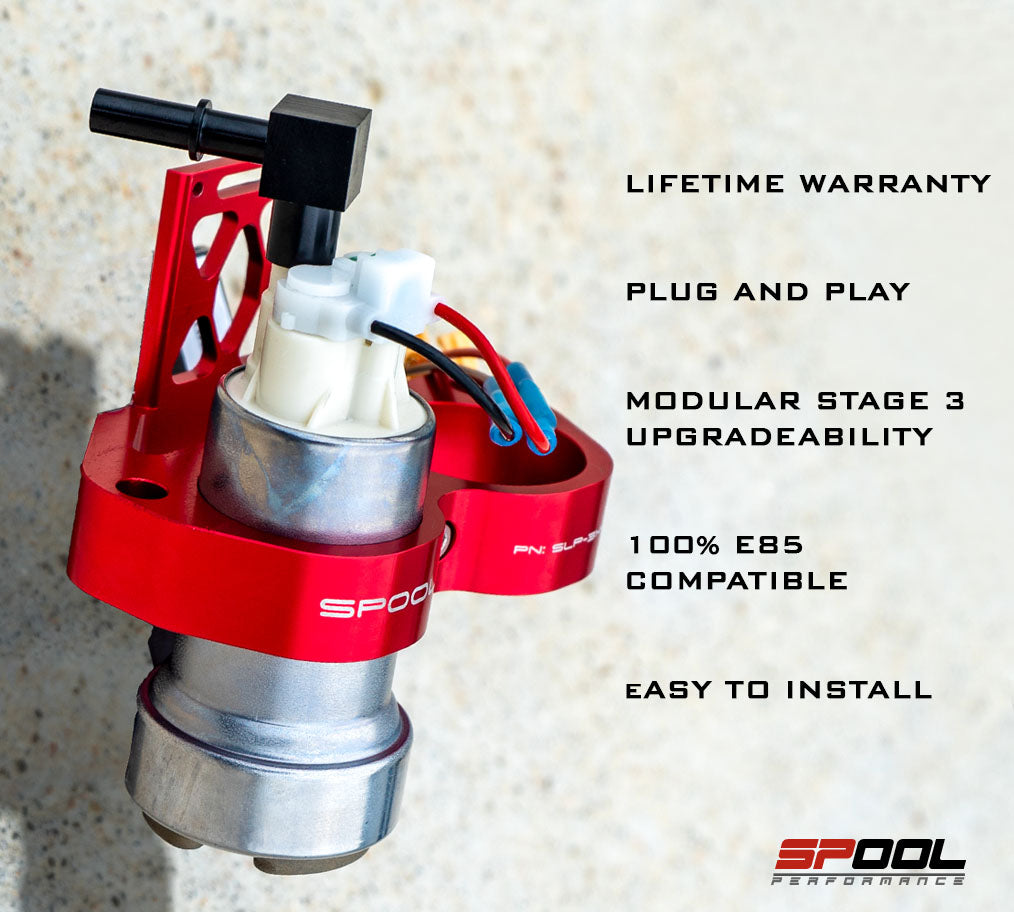 Spool Performance E9X/E8X Stage 2 Bucketless Low Pressure Fuel Pump SP-BM-FPBLN58 – image 2