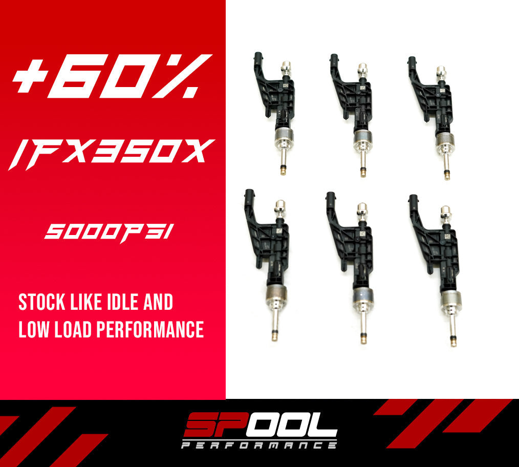 Spool Performance BMW GEN2 B58 IFX350X UPGRADED DI INJECTORS STAGE 2 +60% SP-INJ-B58Gen2X