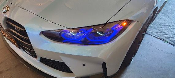 Vinyl Designs 2 G80/G82 BMW M3/M4- LASER LIGHTS DRL LED Color Change- RBGW – image 2