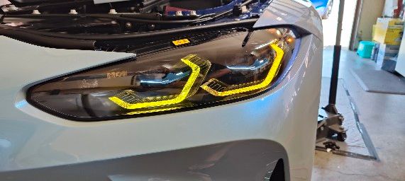 Vinyl Designs 2 G80/G82 BMW M3/M4- LASER LIGHTS DRL LED Color Change- RBGW – image 3