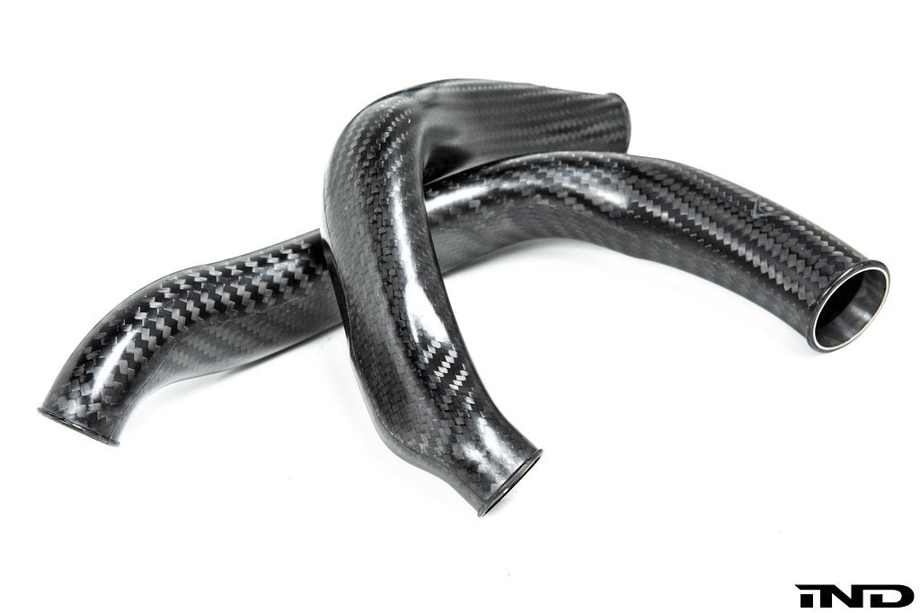 Eventuri BMW F8X M2C M3 M4 S55 Black Carbon Charge Pipe Set EVE-S55-CF-CHG – image 2
