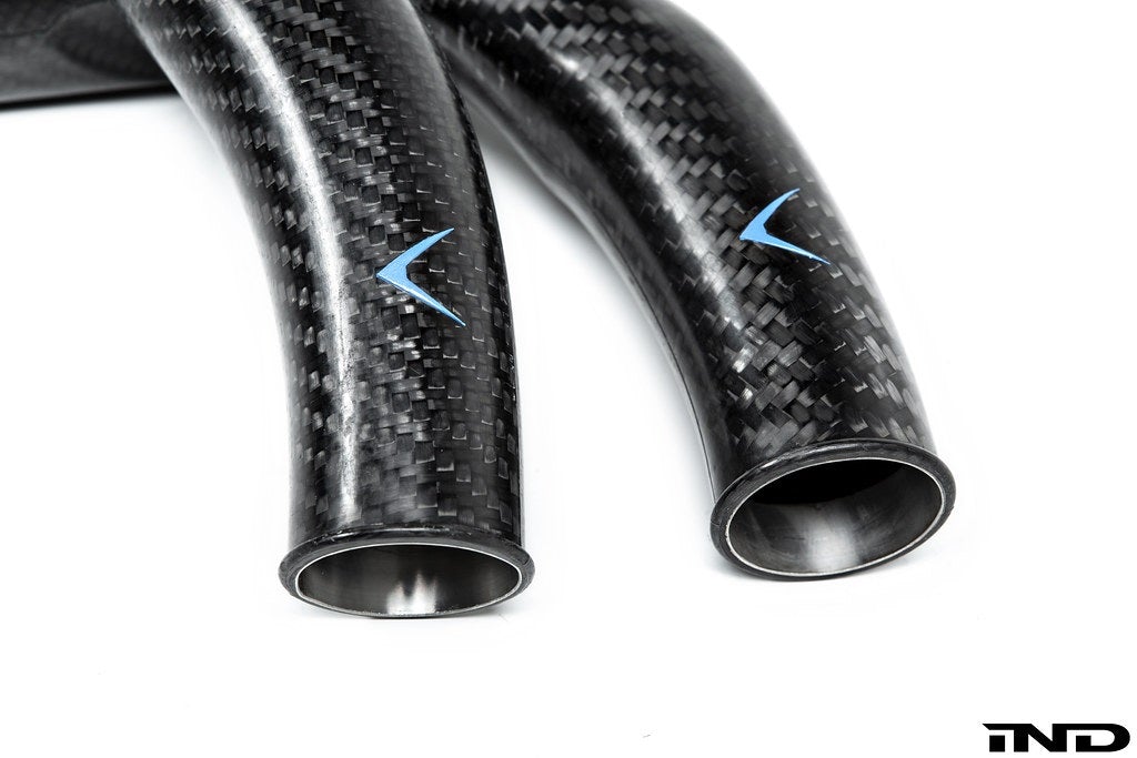 Eventuri BMW F8X M2C M3 M4 S55 Black Carbon Charge Pipe Set EVE-S55-CF-CHG – image 11