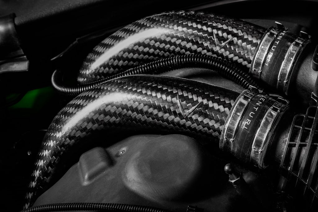 Eventuri BMW F8X M2C M3 M4 S55 Black Carbon Charge Pipe Set EVE-S55-CF-CHG – image 6