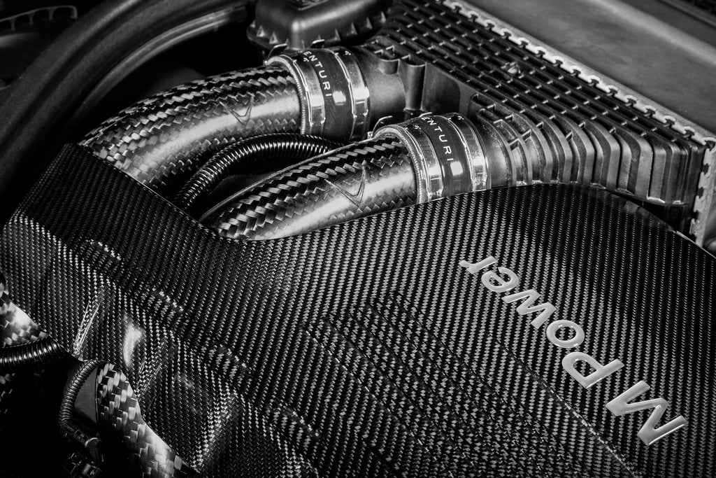 Eventuri BMW F8X M2C M3 M4 S55 Black Carbon Charge Pipe Set EVE-S55-CF-CHG – image 7