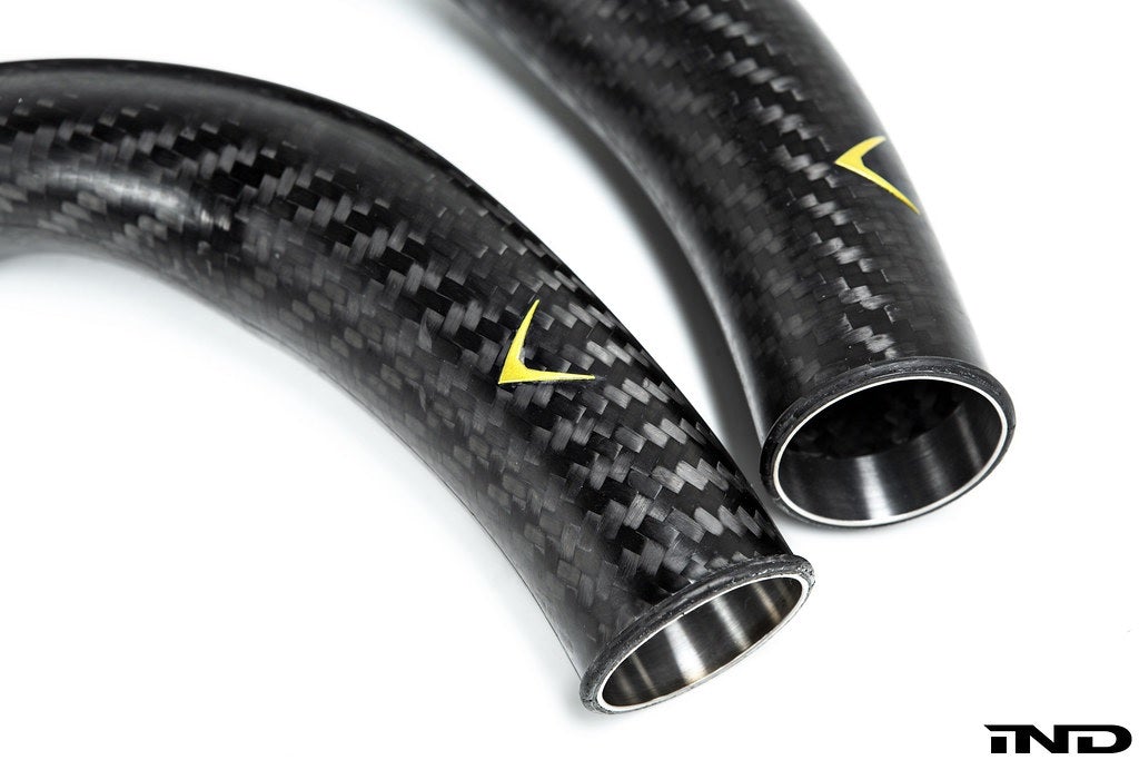 Eventuri BMW F8X M2C M3 M4 S55 Black Carbon Charge Pipe Set EVE-S55-CF-CHG – image 8